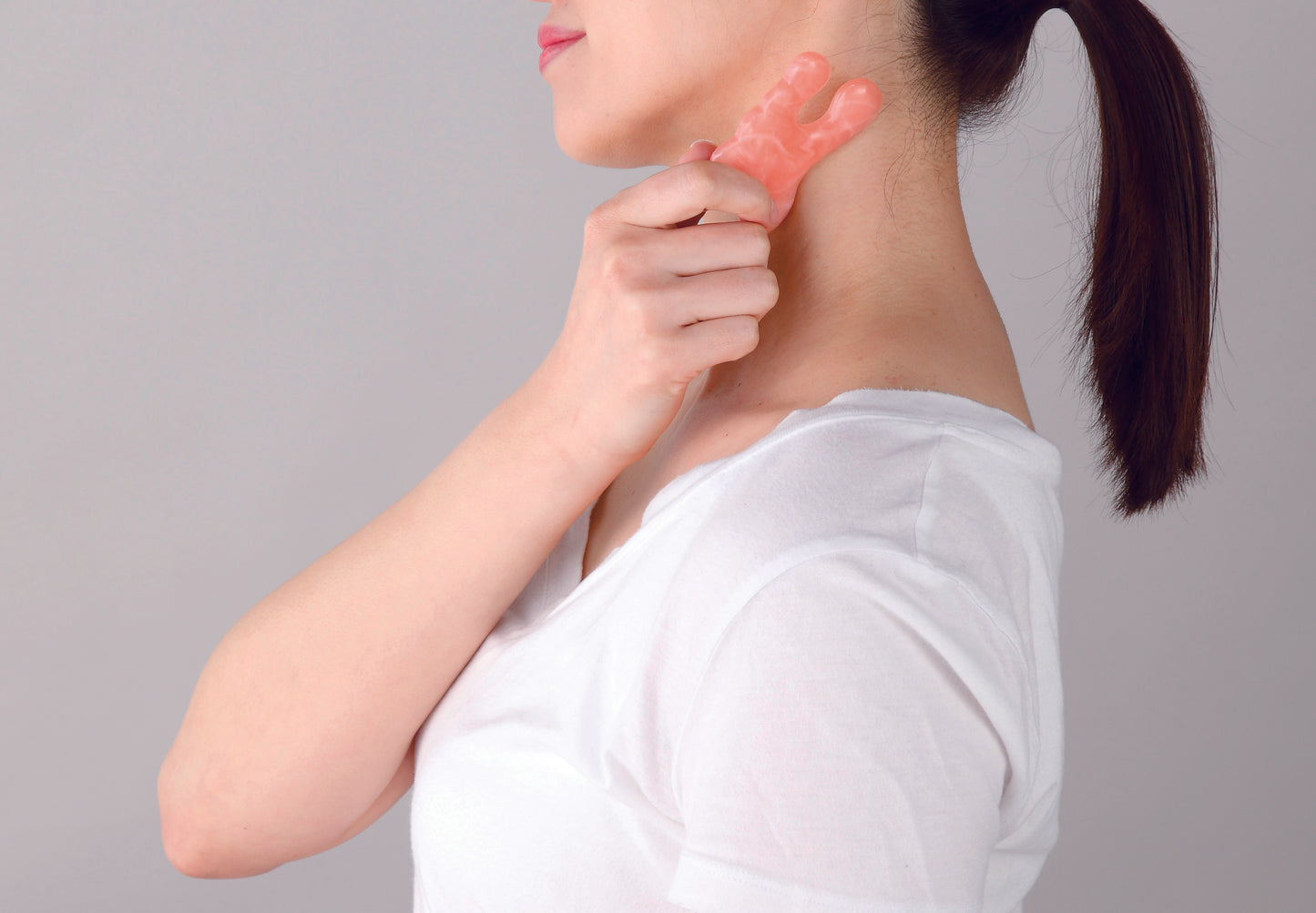 ローズボーテ・カッサプレート　使用イメージ(リンパ)