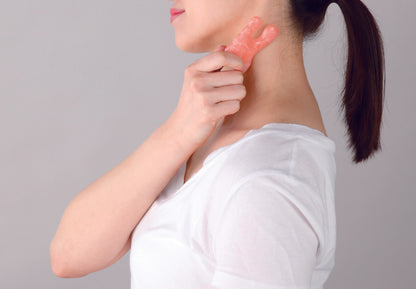 ローズボーテ・カッサプレート　使用イメージ(リンパ)