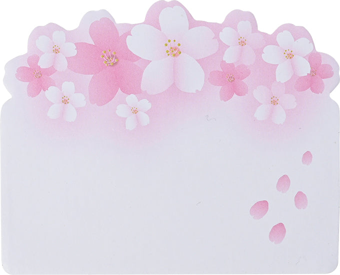 さくらダイカットふせん（２０枚入）　桜アップ