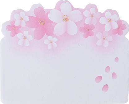 さくらダイカットふせん（２０枚入）　桜アップ