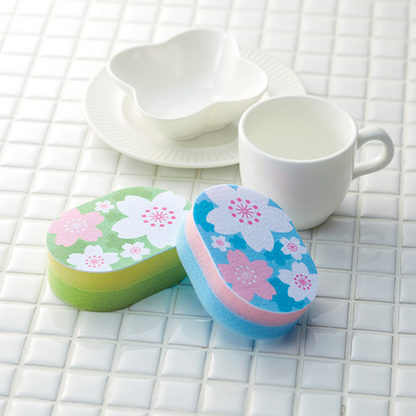 さくらキッチンスポンジ（1コ入）　２種類