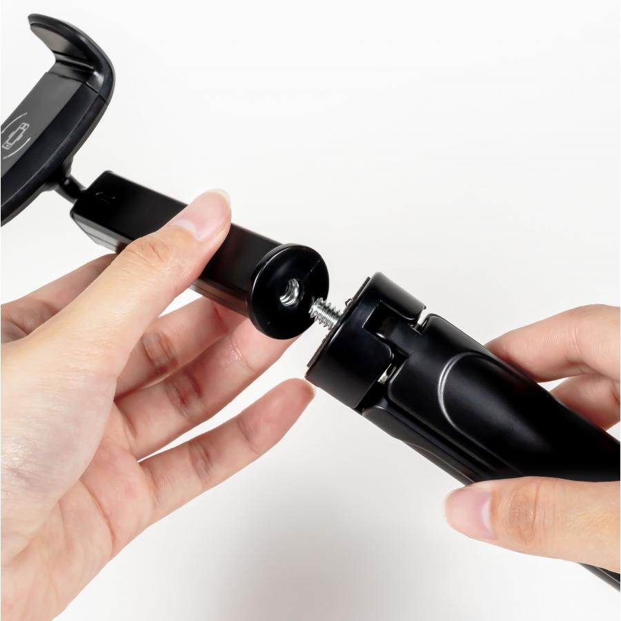 セルフィーアームスタンド　アーム部分とスタンド接続部分