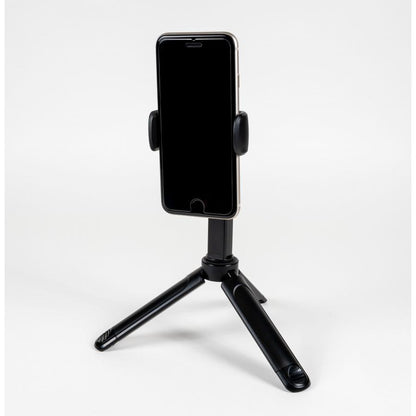 セルフィーアームスタンド　使用イメージ　スマホ縦向き