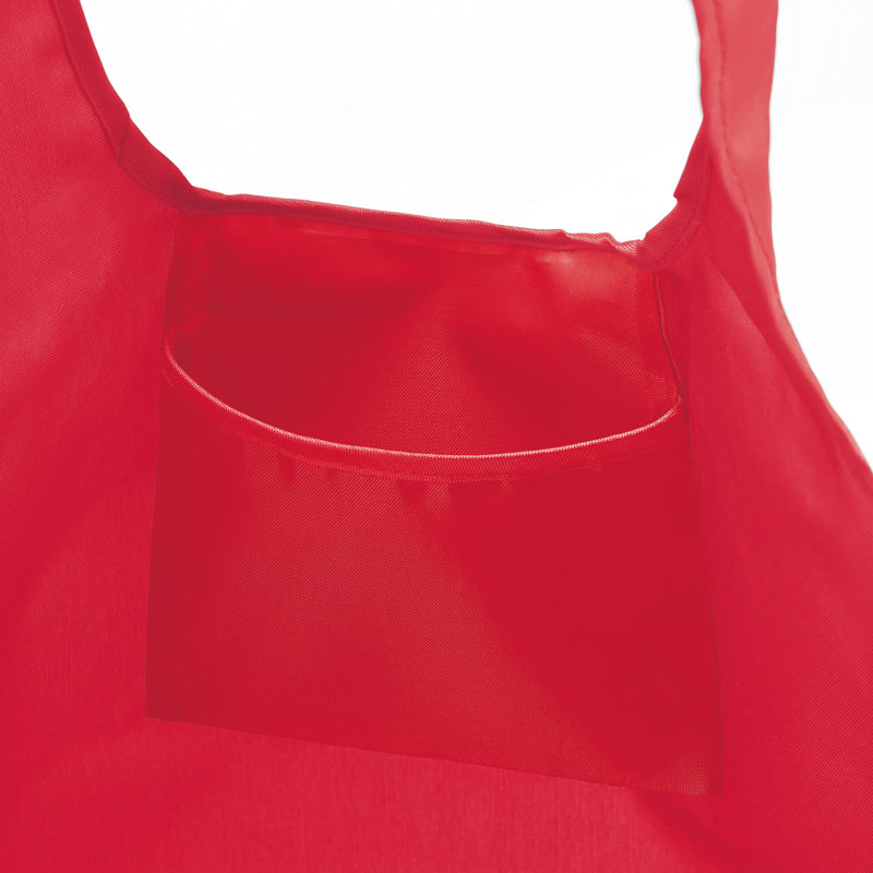 セルトナ・マチ広ラージポータブルエコバッグ【色指定可】小物入れ用内側ポケット