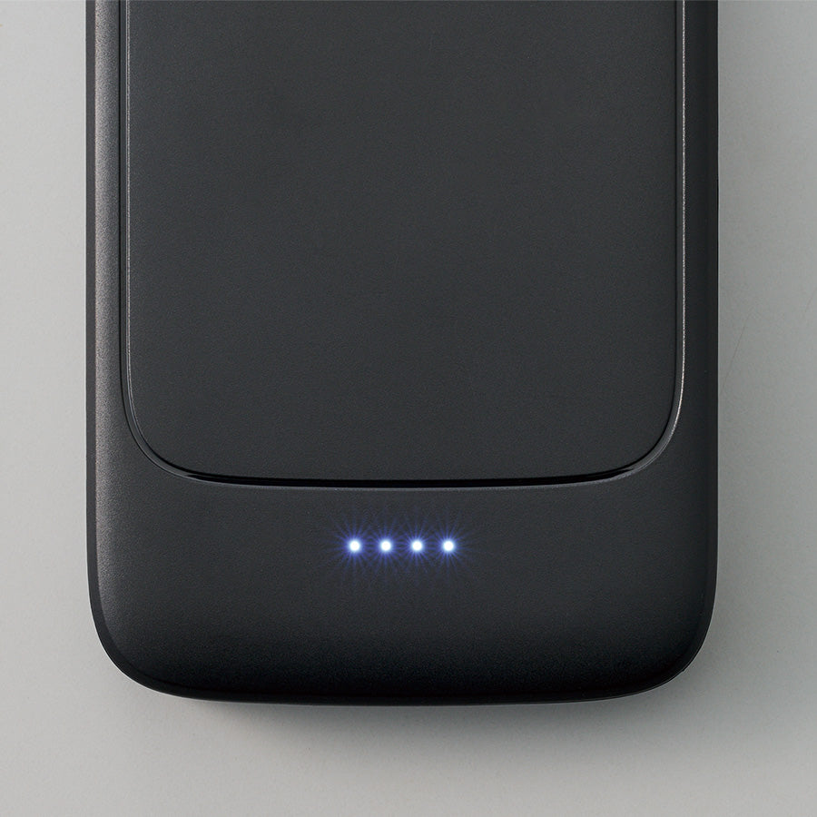 準固体電池モバイルチャージャー5000　残容量表示LEDアップ