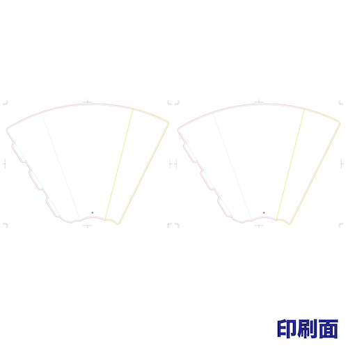 フルカラーオリジナル！紙製メガホン