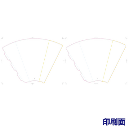 フルカラーオリジナル！紙製メガホン
