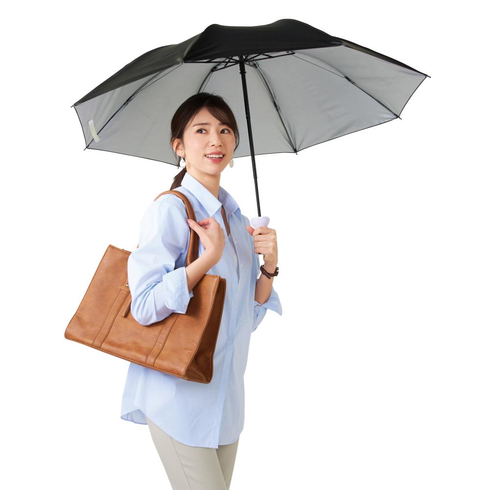 スマートアンブレラインボトル　使用イメージ　曇り