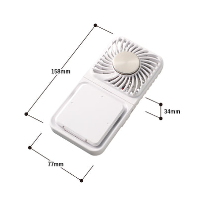 スマホスタンド付冷却プレートUSBファン　サイズ