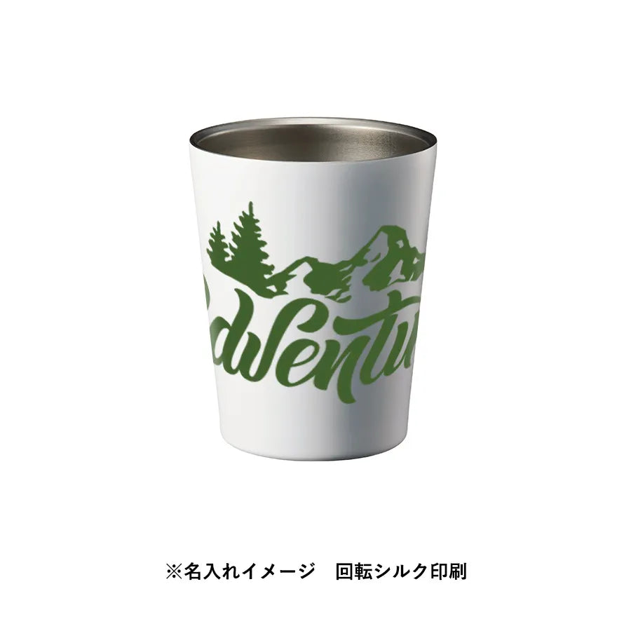 ステンレスサーモタンブラー　360ml　回転シルクイメージ