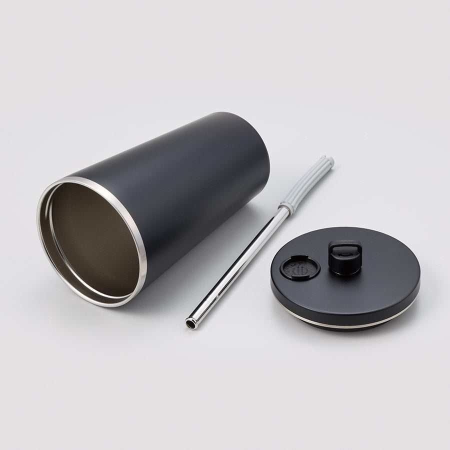 ストロー付ステンレスサーモタンブラー470ml　セット内容