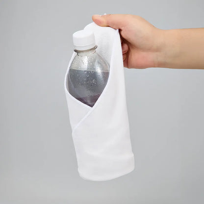 ピタットくっつく保冷保温タオル　保温保冷機能付き