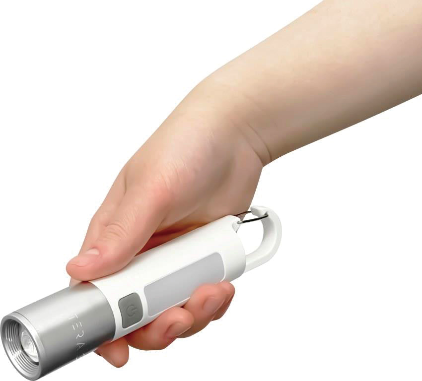 USB充電式 3WAYハンディカラビナライト 　サイズイメージ