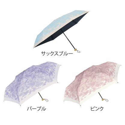 ビベイシャス 晴雨兼用折りたたみ傘 3色