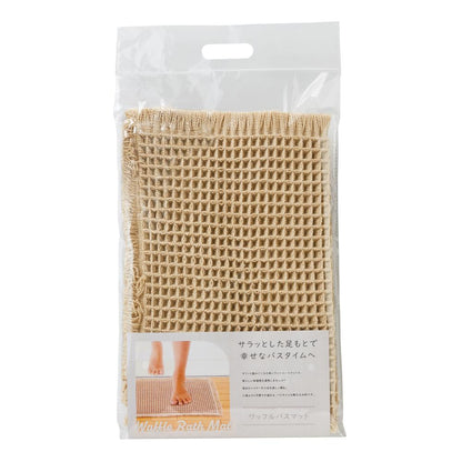 ワッフルバスマット　パッケージ